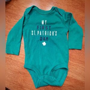 My First St.Patricks Day Onesie 6m